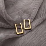 Stainless Steel Geometric Earrings