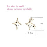 Ventfille 925 Sterling Silver Star Earrings