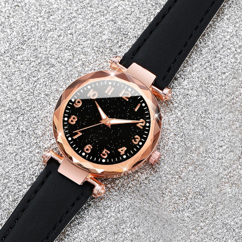 Starry Sky Dial Quartz Watch