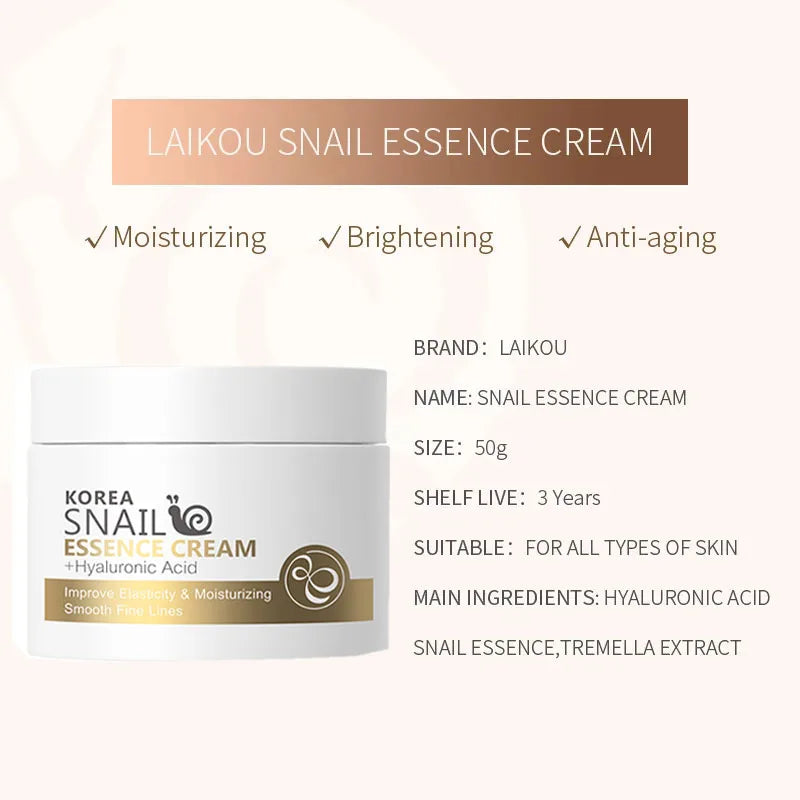 Anti-Aging Facial Snail Cream