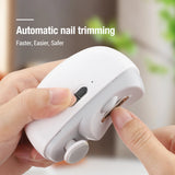 USB Nail Clipper With Cleaning Brush