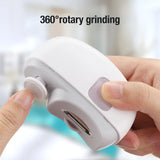 USB Nail Clipper With Cleaning Brush