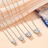 1CT Moissanite Diamond Pendant Necklace