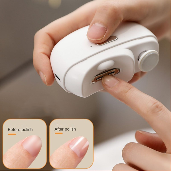 USB Nail Clipper With Cleaning Brush